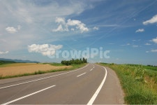 도로, 풍경, 들판, 초원, 아스팔트, 사진,이미지,일러스트,캘리그라피 - 프리이미지작가 크라우드픽 - 저작권 걱정 없는 상업용 이미지