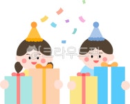 생일축하, 생일, 생일축하해, 생일가랜드, 생일파티, 사진,이미지,일러스트,캘리그라피 - ninidream작가 크라우드픽 - 저작권 걱정 없는 상업용... 