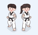 태권도, human, 인간, person, 사람, 사진,이미지,일러스트,캘리그라피 - woocat작가 크라우드픽 - 저작권 걱정 없는 상업용 이미지