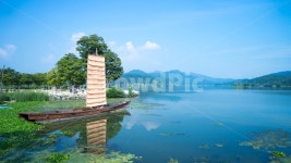 두물머리, 나룻터, 배, 나룻배, 풍경, 사진,이미지,일러스트,캘리그라피 - Nminarur작가 크라우드픽 - 저작권 걱정 없는 상업용 이미지