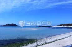 해수욕장, 협재, 금릉리, 비양도, 해안선, 사진,이미지,일러스트,캘리그라피 - 디저트작가 크라우드픽 - 저작권 걱정 없는 상업용 이미지