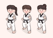 태권도, human, 인간, person, 사람, 사진,이미지,일러스트,캘리그라피 - woocat작가 크라우드픽 - 저작권 걱정 없는 상업용 이미지