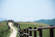 목장, 길, 평화, 풍력발전, farm 사진, 이미지 - yob6852작가 가장 한국적인 스톡 사진 - 크라우드픽