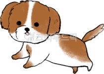 강아지그림, 개그림, 개일러스트, 개캐릭터, 강아지캐릭터, 사진,이미지,일러스트,캘리그라피 - 산그림작가 크라우드픽 - 저작권 걱정 없는 상업용... 