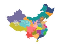 지도, 중국지도, 중국, 차이나, 중국지도일러스트, 사진,이미지,일러스트,캘리그라피 - kerkermam작가 크라우드픽 - 저작권 걱정 없는 상업용... 