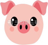 핑크돼지, 분홍돼지, 돼지만화그림, 만화돼지그림, 돼지, 사진,이미지,일러스트,캘리그라피 - passion작가 크라우드픽 - 저작권 걱정 없는... 