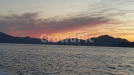 산, 바다, 노을, 물결, 태양, 사진,이미지,일러스트,캘리그라피 - 사라지논작가 크라우드픽 - 저작권 걱정 없는 상업용 이미지