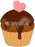 컵케이크, 초코컵케이트, 하트컵케이크, 발렌타인데이, 사랑, 사진,이미지,일러스트,캘리그라피 - Nolda작가 크라우드픽 - 저작권 걱정 없는... 