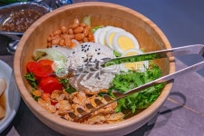 food, 음식, 샐러드, 순두부샐러드, 순두부음식, 사진,이미지,일러스트,캘리그라피 - 먹스타 킹콩작가 크라우드픽 - 저작권 걱정 없는 상업용 이미지