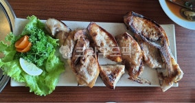 참치가마구이, 참치, 구이, 생선구이, 상추, 사진,이미지,일러스트,캘리그라피 - Nliebe5155작가 크라우드픽 - 저작권 걱정 없는 상업용 이미지