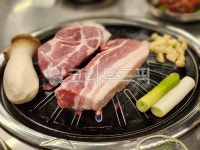 목살, 연탄불구이돼지고기, 돼지고기, 돼지고기삼겹살구이, 삼겹살구이, 사진,이미지,일러스트,캘리그라피 - 꽃보라작가 크라우드픽 - 저작권 걱정... 