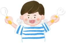 어린이, 유아, 어린이집, 점심시간, 점심, 사진,이미지,일러스트,캘리그라피 - 솜솜달작가 크라우드픽 - 저작권 걱정 없는 상업용 이미지