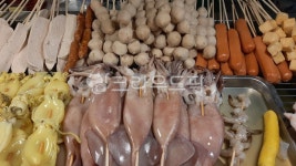 꼬치구이, 꼬지구이, 음식, 꼬치, 다양한재료, 사진,이미지,일러스트,캘리그라피 - 연두빛사랑찾아작가 크라우드픽 - 저작권 걱정 없는 상업용 이미지