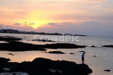 제주도, 바다, 노을, 일몰, 하늘, 사진,이미지,일러스트,캘리그라피 - 티르작가 크라우드픽 - 저작권 걱정 없는 상업용 이미지