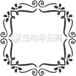 프레임, 테두리, 라인프레임, 곡선프레임, 장식, 사진,이미지,일러스트,캘리그라피 - Netles작가 크라우드픽 - 저작권 걱정 없는 상업용 이미지