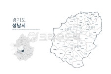 성남, 성남시, 경기도성남시, 성남지도, 경기도행정구역지도set, 사진,이미지,일러스트,캘리그라피 - tunasalmon작가 크라우드픽 - 저작권... 