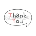 감사합니다, 말풍선, 대화, 소통, 스피치, 사진,이미지,일러스트,캘리그라피 - 큐브치즈작가 크라우드픽 - 저작권 걱정 없는 상업용 이미지