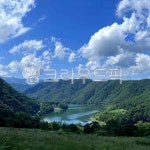 해피초원목장, 산, lake, river, aerialview, 사진,이미지,일러스트,캘리그라피 - 나만의 프레임작가 크라우드픽 - 저작권 걱정 없는 상업용... 