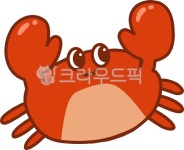 게, 꽃게, 꽃게캐릭터, 집게발, 아쿠아리움, 사진,이미지,일러스트,캘리그라피 - ZIZI design작가 크라우드픽 - 저작권 걱정 없는 상업용 이미지