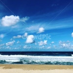 바다, 시원함, 청량함, 여름, 구름, 사진,이미지,일러스트,캘리그라피 - 레오딸기작가 크라우드픽 - 저작권 걱정 없는 상업용 이미지