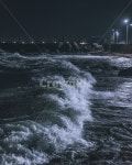 파도, 바다, 야경, 밤바다, 해일, 사진,이미지,일러스트,캘리그라피 - uniq작가 크라우드픽 - 저작권 걱정 없는 상업용 이미지