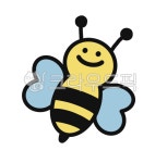 꿀벌, 봄, 귀여운캐릭터, bee, 곤충, 사진,이미지,일러스트,캘리그라피 - 우지지작가 크라우드픽 - 저작권 걱정 없는 상업용 이미지