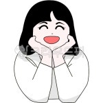 가족, 딸, 사람, 소녀, 여자아이, 사진,이미지,일러스트,캘리그라피 - meloi작가 크라우드픽 - 저작권 걱정 없는 상업용 이미지