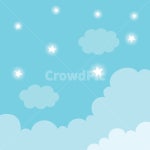 하늘, 별, 구름, 백그라운드, 일러스트, 사진,이미지,일러스트,캘리그라피 - yisoh작가 크라우드픽 - 저작권 걱정 없는 상업용 이미지