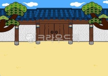 대한민국, 우리나라환경판, 전통놀이배경, 민속놀이배경, 전통집, 사진,이미지,일러스트,캘리그라피 - 푸릉푸릉작가 크라우드픽 - 저작권 걱정... 