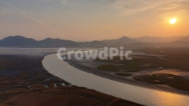 순천만, 일몰, 노을, 노을풍경, 순천만습지, 사진,이미지,일러스트,캘리그라피 - Evilsun작가 크라우드픽 - 저작권 걱정 없는 상업용 이미지