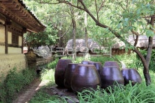 장독, 자연, 서까래, 뒤안, 뒷마당, 사진,이미지,일러스트,캘리그라피 - 클빵작가 크라우드픽 - 저작권 걱정 없는 상업용 이미지