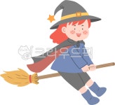 할로윈, 마녀, 할로윈마녀, 빗자루, 할로윈빗자루, 사진,이미지,일러스트,캘리그라피 - hiami7작가 크라우드픽 - 저작권 걱정 없는 상업용 이미지