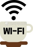 와이파이, 와이파이존, 카페와이파이, 와이파이비번, 와이파이카페, 사진,이미지,일러스트,캘리그라피 - YDYD작가 크라우드픽 - 저작권 걱정... 