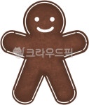 진저브레드맨, 크리스마스, 진저브레드, 쿠키, 귀여운쿠키, 사진,이미지,일러스트,캘리그라피 - 띠네 디자인작가 크라우드픽 - 저작권 걱정 없는... 