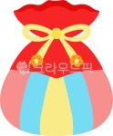 복주머니, 파스텔톤, 둥근형, 주머니형, 돈주머니, 사진,이미지,일러스트,캘리그라피 - sto2637작가 크라우드픽 - 저작권 걱정 없는 상업용 이미지