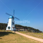 간절곶, 하늘, 풍차, 파란풍차, 울산, 사진,이미지,일러스트,캘리그라피 - ate작가 크라우드픽 - 저작권 걱정 없는 상업용 이미지