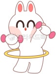 토끼, 토끼일러스트, 동물, 동물일러스트, rabbit, 사진,이미지,일러스트,캘리그라피 - 9u9u작가 크라우드픽 - 저작권 걱정 없는 상업용 이미지