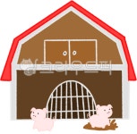 돼지, 돼지농장, 농장, 돼지우리, 동물집, 사진,이미지,일러스트,캘리그라피 - 민트토리작가 크라우드픽 - 저작권 걱정 없는 상업용 이미지