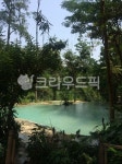 kuangsiwaterfall, 꽝시폭포, limestone, 석회질, emeraldcolor, 사진,이미지,일러스트,캘리그라피 - c_g8318작가 크라우드픽 - 저작권... 