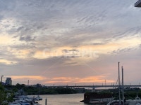 한강, 노을빛, 구름, 다리, 대교, 사진,이미지,일러스트,캘리그라피 - Ndlwotjd0517작가 크라우드픽 - 저작권 걱정 없는 상업용 이미지