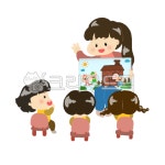 어린이집, 동화, 동화듣기, 동화시간, 유치원일과, 사진,이미지,일러스트,캘리그라피 - gengada작가 크라우드픽 - 저작권 걱정 없는 상업용 이미지