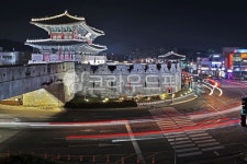 장안문, 북문, 수원화성, 수원화성야경, 수원시, 사진,이미지,일러스트,캘리그라피 - Deep bLUE작가 크라우드픽 - 저작권 걱정 없는 상업용 이미지