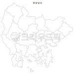 경남지도, 경상남도지도, 경남, 경상남도, 시군경계선, 사진,이미지,일러스트,캘리그라피 - 운강작가 크라우드픽 - 저작권 걱정 없는 상업용 이미지