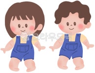 쌍둥이, 남자쌍둥이, 쌍둥이남아, 어린아이, 어린이집, 사진,이미지,일러스트,캘리그라피 - 예몽의꿈작가 크라우드픽 - 저작권 걱정 없는 상업용... 