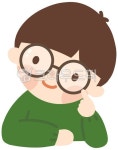 안경쓴남학생, 남학생, 남자아이, 안경쓴남자아이, 남자어린이, 사진,이미지,일러스트,캘리그라피 - 25일작가 크라우드픽 - 저작권 걱정 없는... 