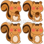 다람쥐, 도토리, 귀여움, 웃음, 깜찍함, 사진,이미지,일러스트,캘리그라피 - 찍찍쓰작가 크라우드픽 - 저작권 걱정 없는 상업용 이미지