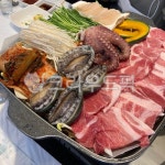 삼합, 고기, 전복, 낭만포차, 맛집, 사진,이미지,일러스트,캘리그라피 - TripleH작가 크라우드픽 - 저작권 걱정 없는 상업용 이미지