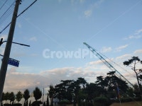 건설크레인, constructioncrane, 하늘, 구름, 감성, 사진,이미지,일러스트,캘리그라피 - eve 522작가 크라우드픽 - 저작권 걱정 없는... 
