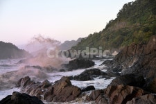 백수해안도로, 석양노을, 바다, 노을, 파도, 사진,이미지,일러스트,캘리그라피 - 아행기작가 크라우드픽 - 저작권 걱정 없는 상업용 이미지