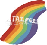 무지개도로, 무지개횡단보도, 타이페이, 타이페이무지개횡단보도, 타이페이횡단보도, 사진,이미지,일러스트,캘리그라피 - shnstrlight작가... 